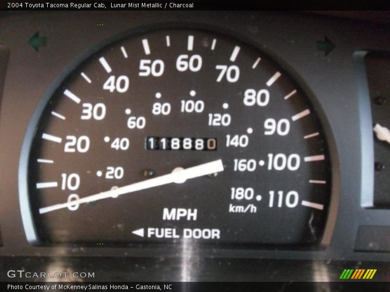 Lunar Mist Metallic / Charcoal 2004 Toyota Tacoma Regular Cab