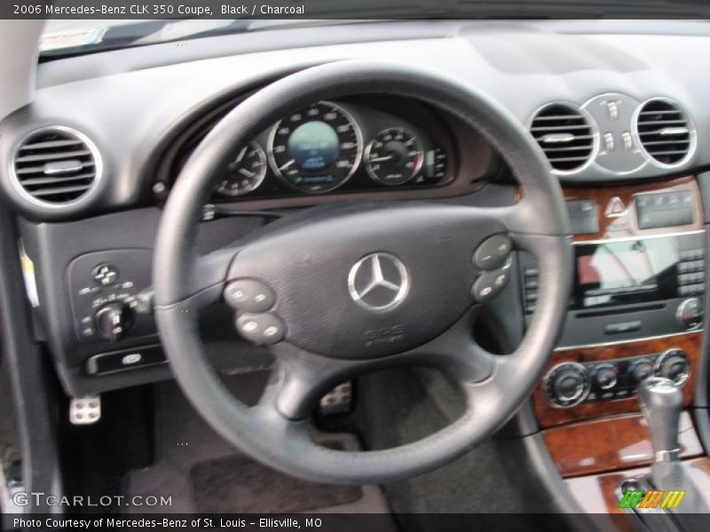 Black / Charcoal 2006 Mercedes-Benz CLK 350 Coupe