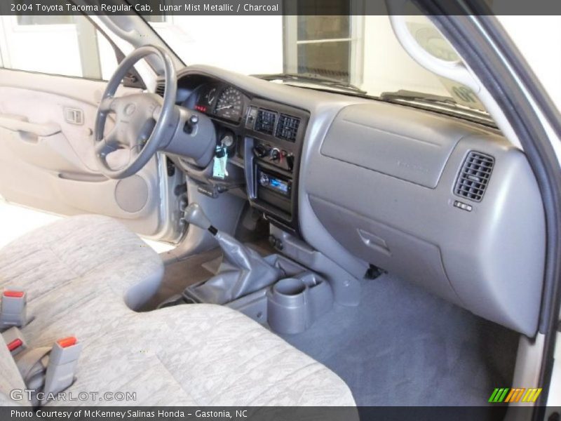 Lunar Mist Metallic / Charcoal 2004 Toyota Tacoma Regular Cab
