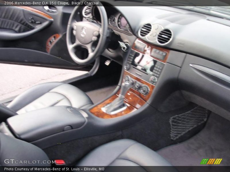 Black / Charcoal 2006 Mercedes-Benz CLK 350 Coupe