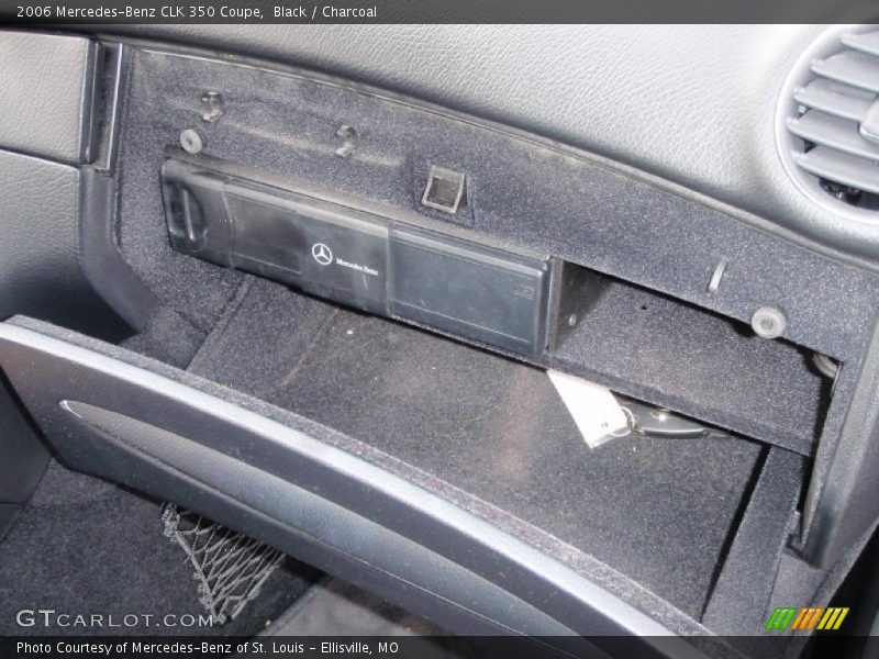 Black / Charcoal 2006 Mercedes-Benz CLK 350 Coupe