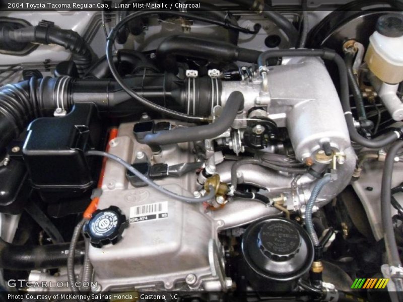 Lunar Mist Metallic / Charcoal 2004 Toyota Tacoma Regular Cab