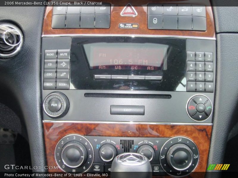 Black / Charcoal 2006 Mercedes-Benz CLK 350 Coupe