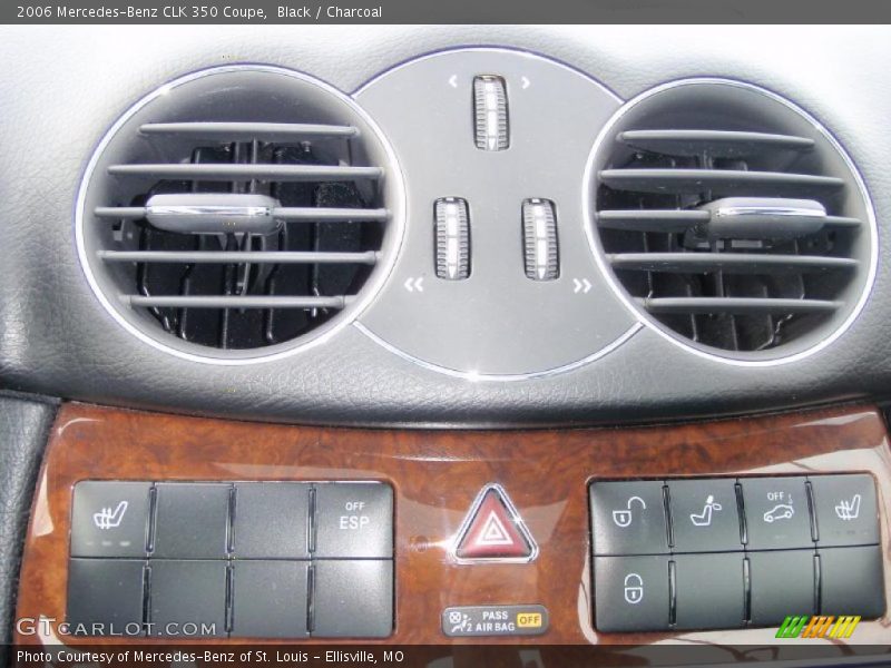 Black / Charcoal 2006 Mercedes-Benz CLK 350 Coupe