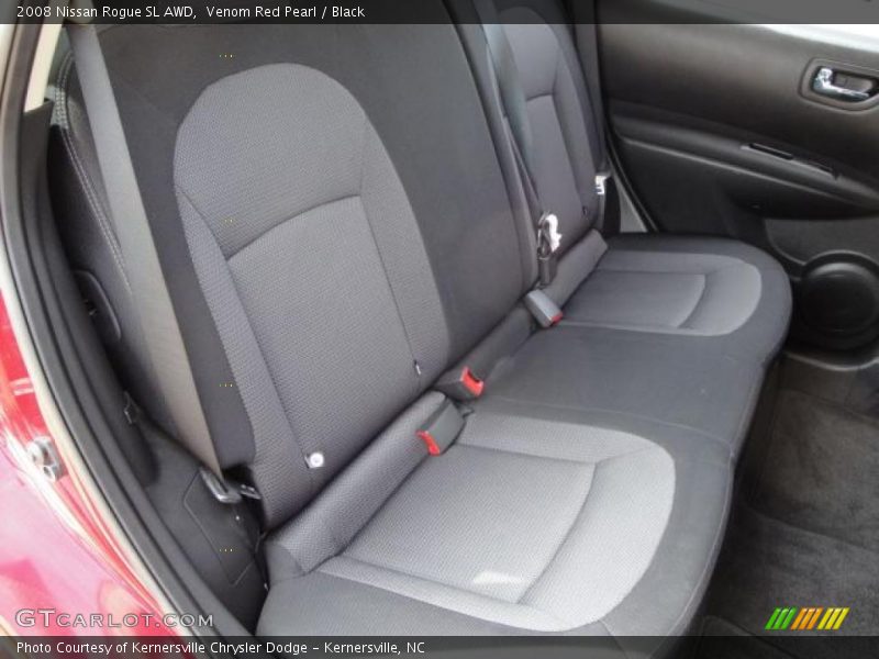 Venom Red Pearl / Black 2008 Nissan Rogue SL AWD