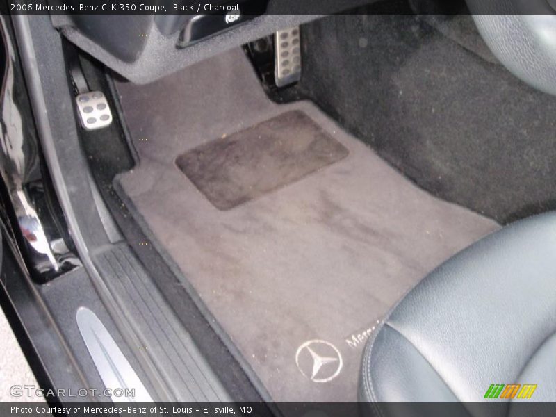 Black / Charcoal 2006 Mercedes-Benz CLK 350 Coupe