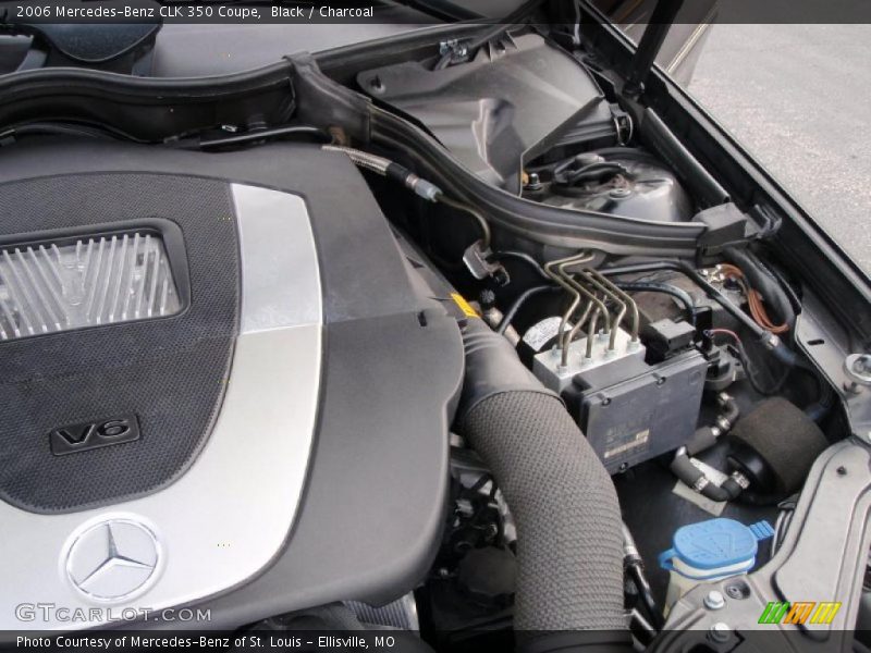 Black / Charcoal 2006 Mercedes-Benz CLK 350 Coupe