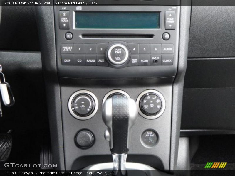 Venom Red Pearl / Black 2008 Nissan Rogue SL AWD