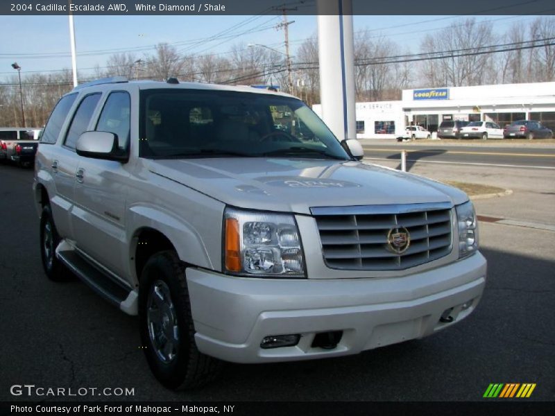 White Diamond / Shale 2004 Cadillac Escalade AWD