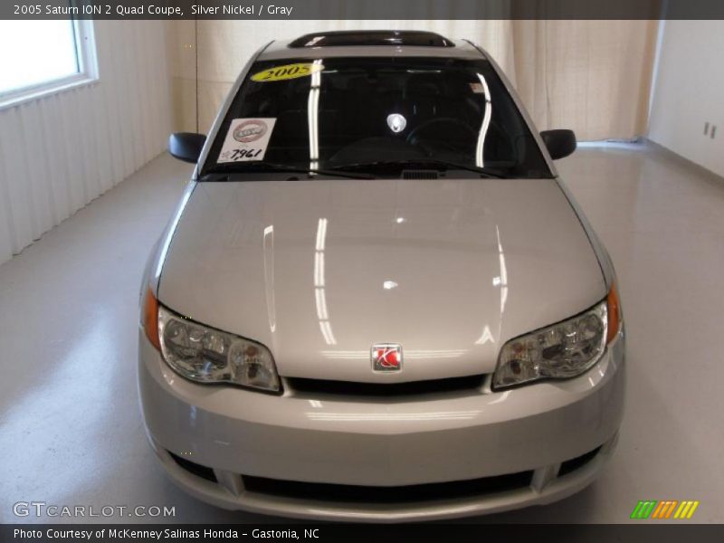 Silver Nickel / Gray 2005 Saturn ION 2 Quad Coupe