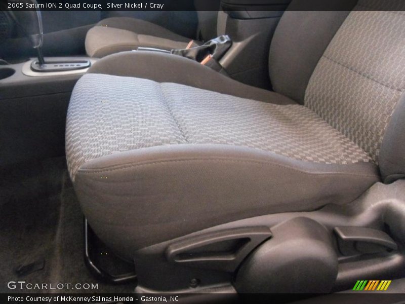 Silver Nickel / Gray 2005 Saturn ION 2 Quad Coupe