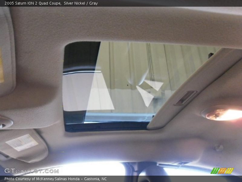 Silver Nickel / Gray 2005 Saturn ION 2 Quad Coupe