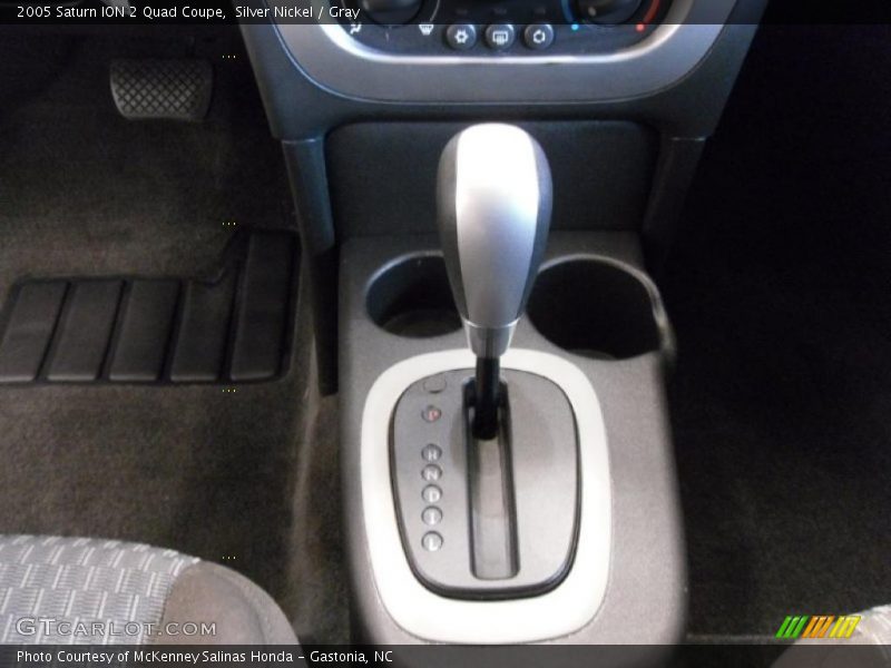Silver Nickel / Gray 2005 Saturn ION 2 Quad Coupe