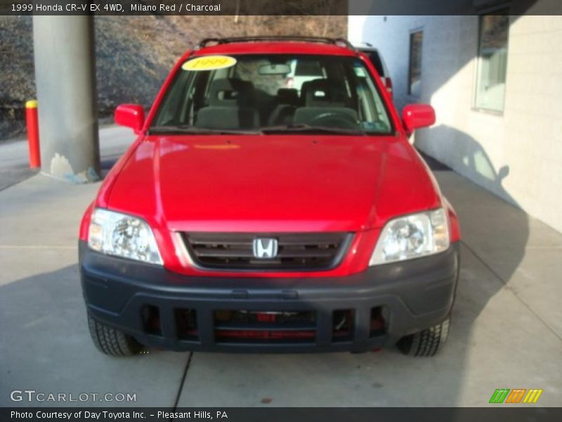 Milano Red / Charcoal 1999 Honda CR-V EX 4WD