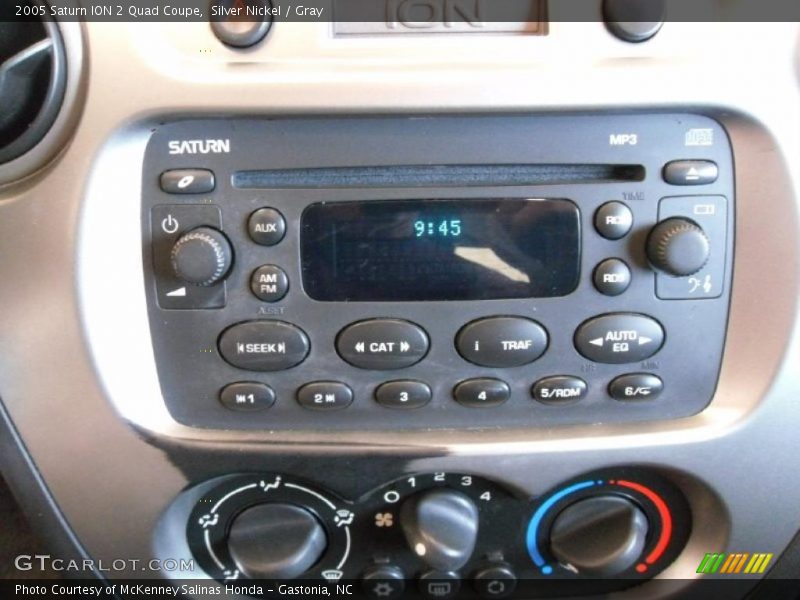 Silver Nickel / Gray 2005 Saturn ION 2 Quad Coupe