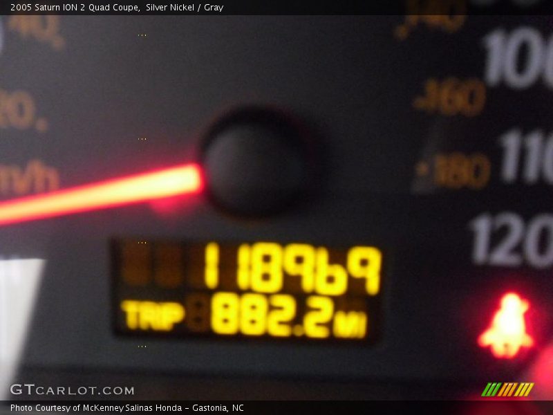 Silver Nickel / Gray 2005 Saturn ION 2 Quad Coupe