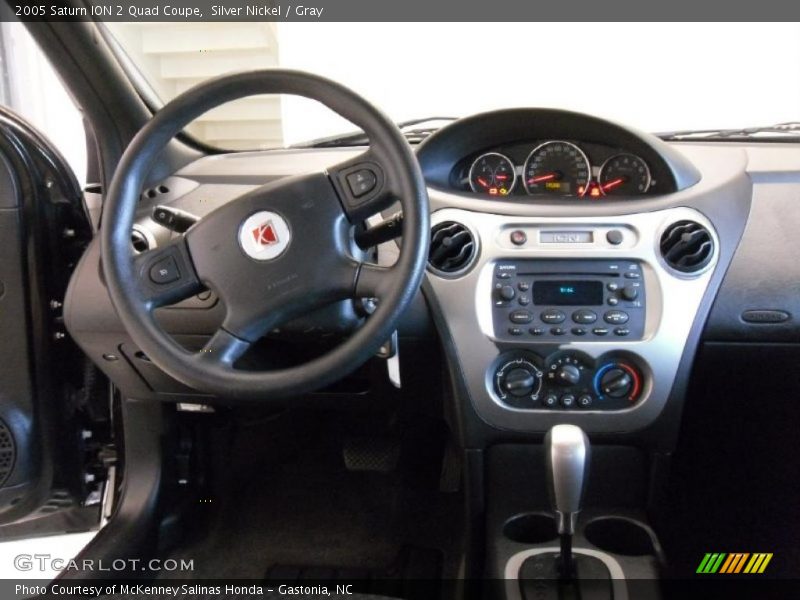 Silver Nickel / Gray 2005 Saturn ION 2 Quad Coupe