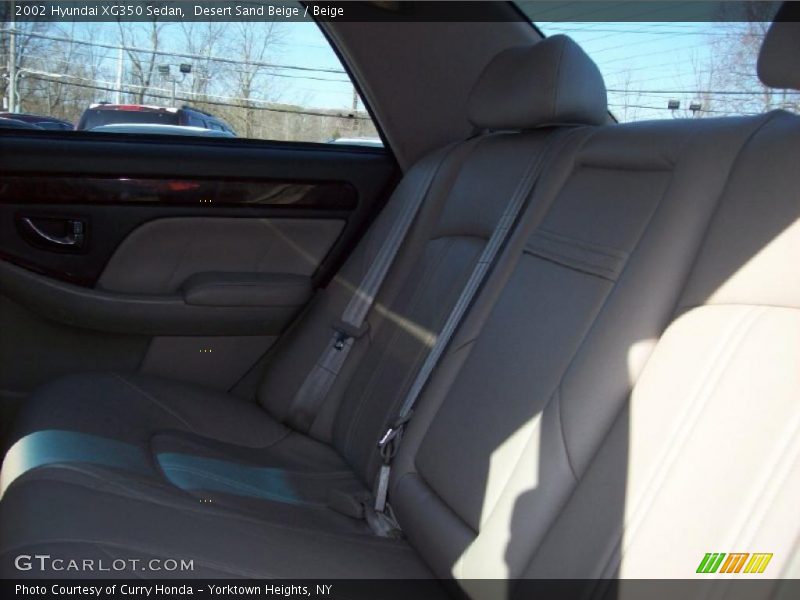 Desert Sand Beige / Beige 2002 Hyundai XG350 Sedan