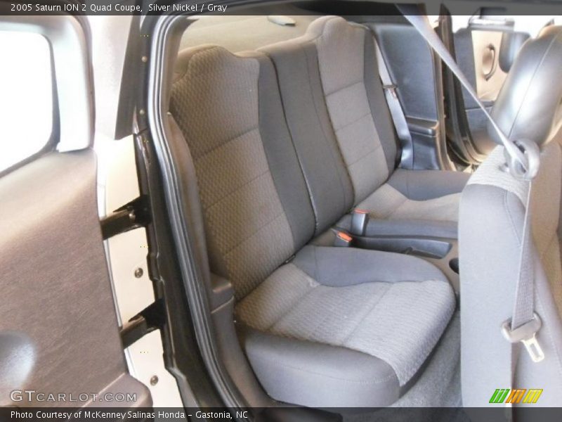 Silver Nickel / Gray 2005 Saturn ION 2 Quad Coupe