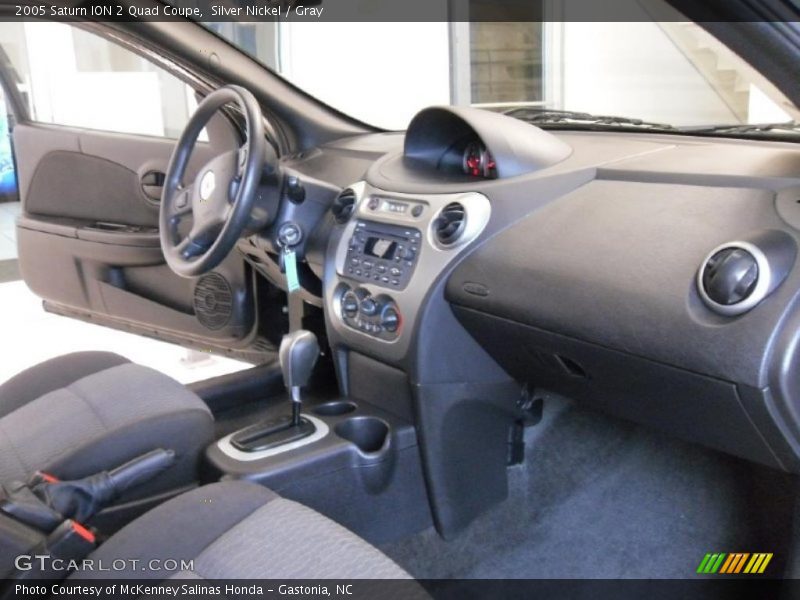 Silver Nickel / Gray 2005 Saturn ION 2 Quad Coupe