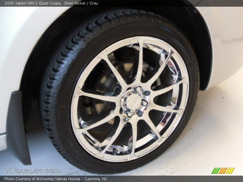 Silver Nickel / Gray 2005 Saturn ION 2 Quad Coupe