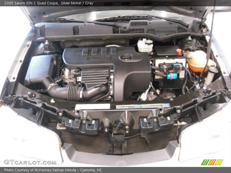 Silver Nickel / Gray 2005 Saturn ION 2 Quad Coupe