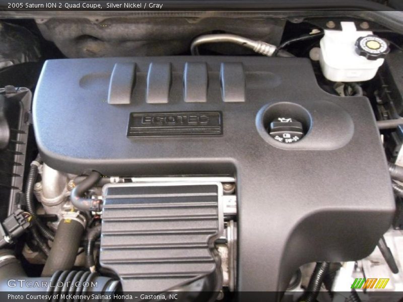 Silver Nickel / Gray 2005 Saturn ION 2 Quad Coupe