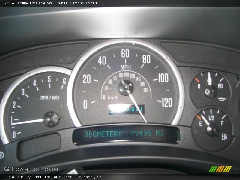 White Diamond / Shale 2004 Cadillac Escalade AWD