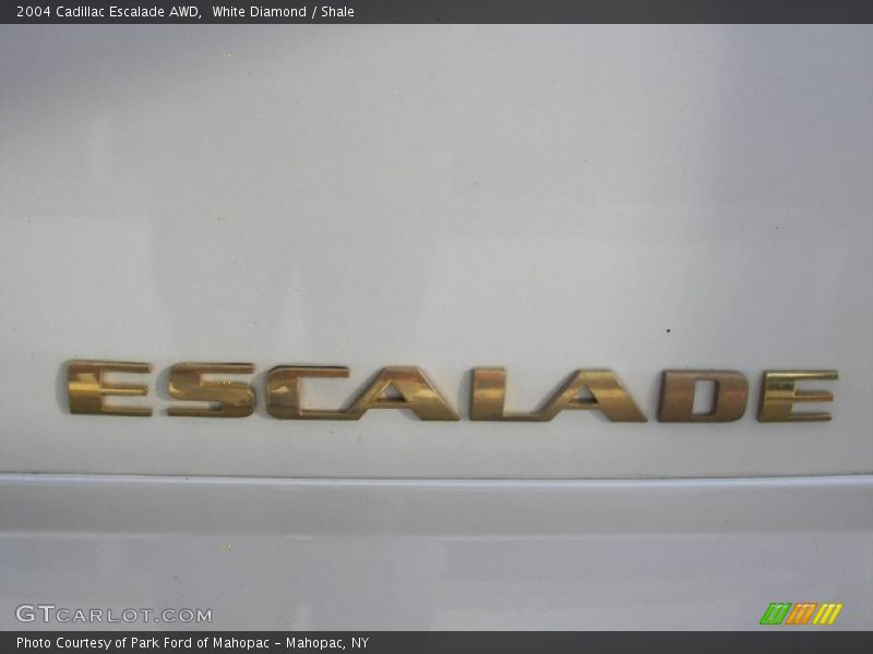 White Diamond / Shale 2004 Cadillac Escalade AWD