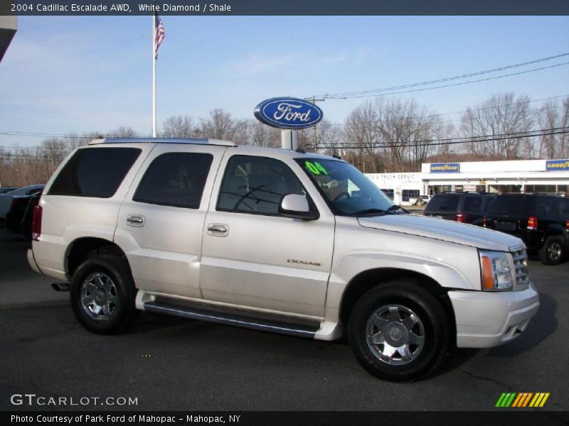 White Diamond / Shale 2004 Cadillac Escalade AWD