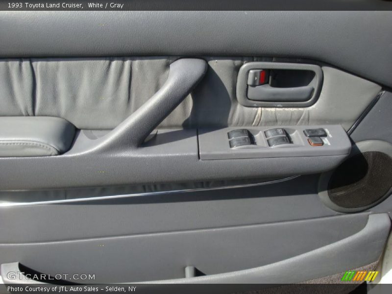 White / Gray 1993 Toyota Land Cruiser