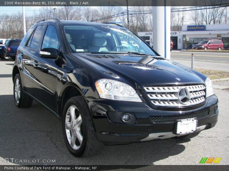 Black / Ash 2006 Mercedes-Benz ML 350 4Matic
