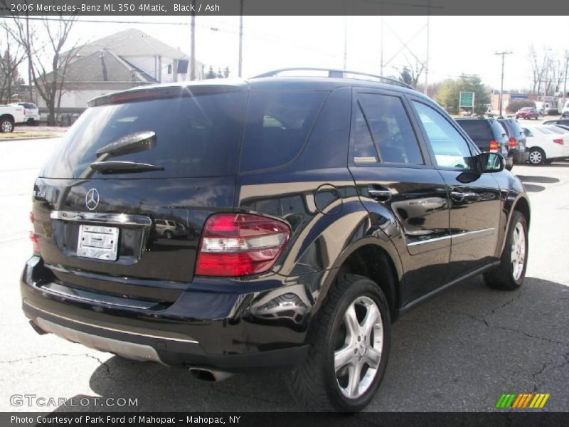 Black / Ash 2006 Mercedes-Benz ML 350 4Matic