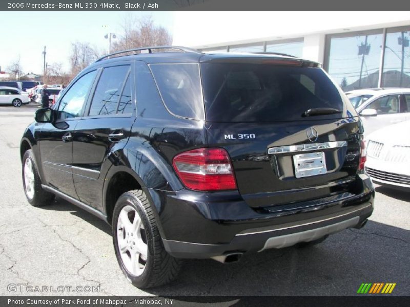 Black / Ash 2006 Mercedes-Benz ML 350 4Matic
