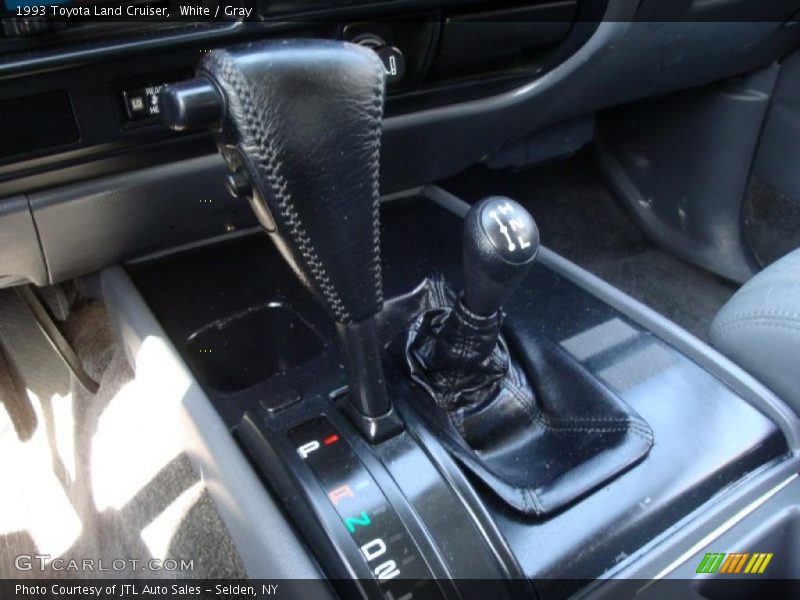 White / Gray 1993 Toyota Land Cruiser
