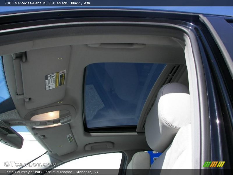 Black / Ash 2006 Mercedes-Benz ML 350 4Matic