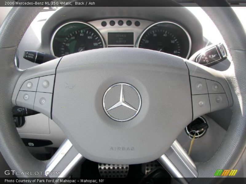 Black / Ash 2006 Mercedes-Benz ML 350 4Matic