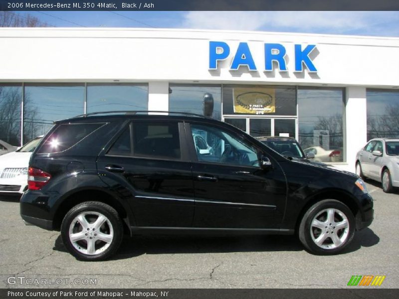 Black / Ash 2006 Mercedes-Benz ML 350 4Matic