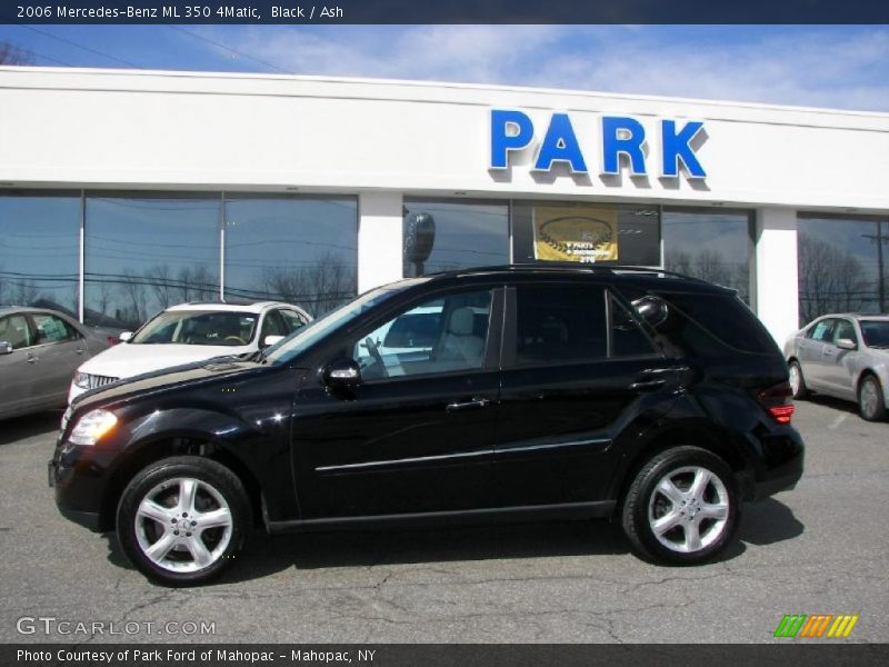 Black / Ash 2006 Mercedes-Benz ML 350 4Matic