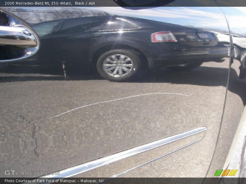 Black / Ash 2006 Mercedes-Benz ML 350 4Matic