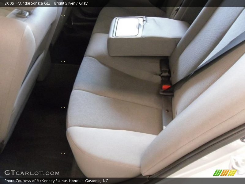 Bright Silver / Gray 2009 Hyundai Sonata GLS