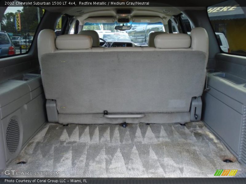 Redfire Metallic / Medium Gray/Neutral 2002 Chevrolet Suburban 1500 LT 4x4