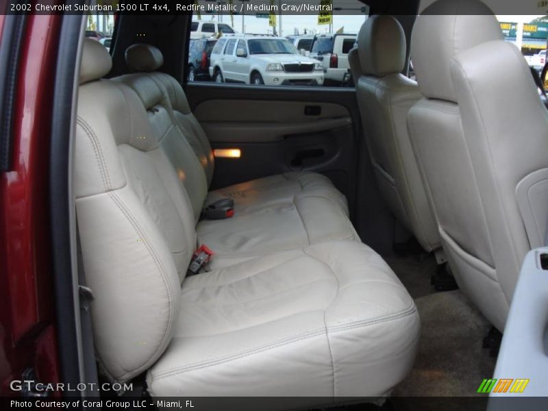 Redfire Metallic / Medium Gray/Neutral 2002 Chevrolet Suburban 1500 LT 4x4