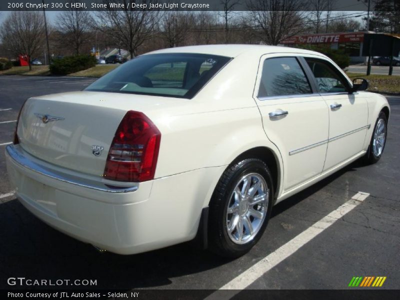 Stone White / Deep Jade/Light Graystone 2006 Chrysler 300 C HEMI