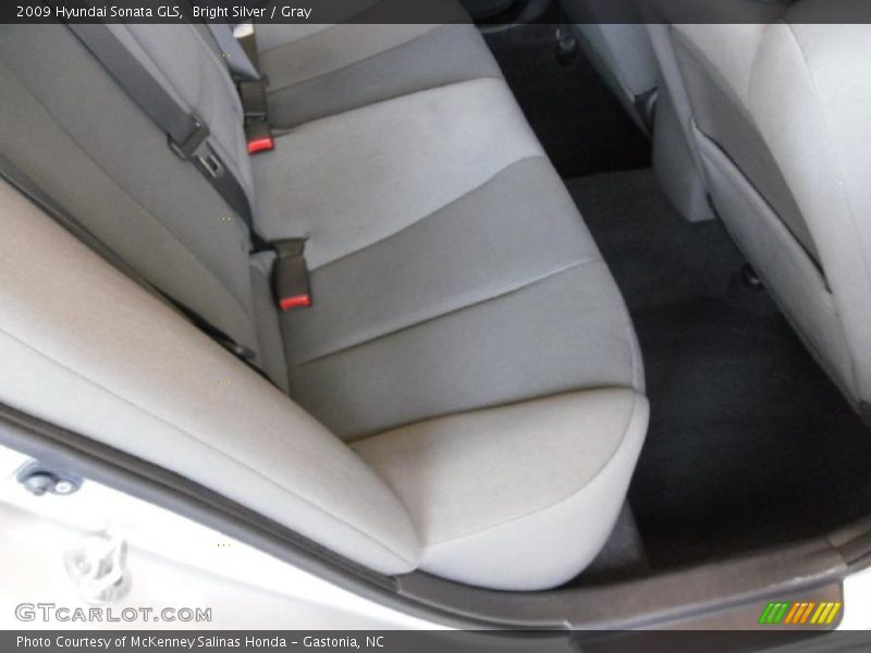 Bright Silver / Gray 2009 Hyundai Sonata GLS