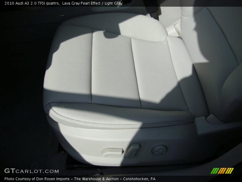 Lava Gray Pearl Effect / Light Gray 2010 Audi A3 2.0 TFSI quattro