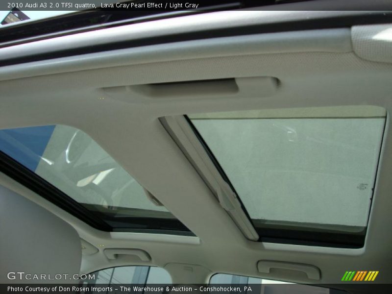 Lava Gray Pearl Effect / Light Gray 2010 Audi A3 2.0 TFSI quattro
