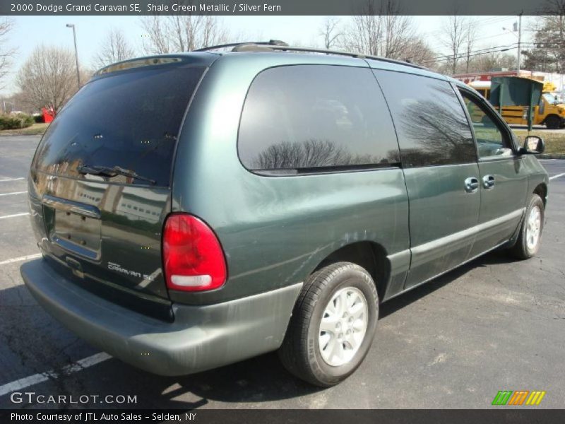 Shale Green Metallic / Silver Fern 2000 Dodge Grand Caravan SE