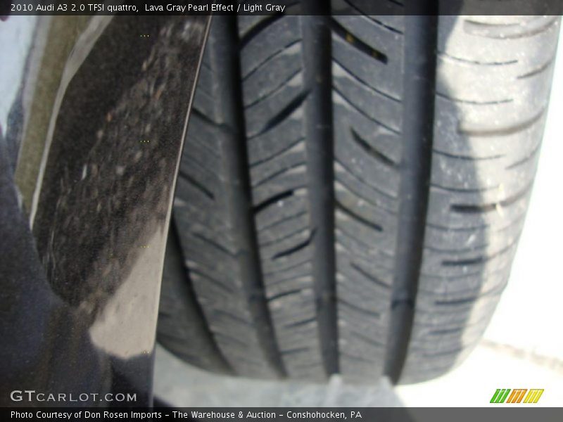 Lava Gray Pearl Effect / Light Gray 2010 Audi A3 2.0 TFSI quattro