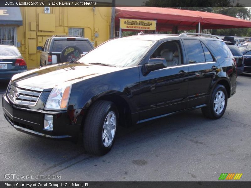 Black Raven / Light Neutral 2005 Cadillac SRX V6